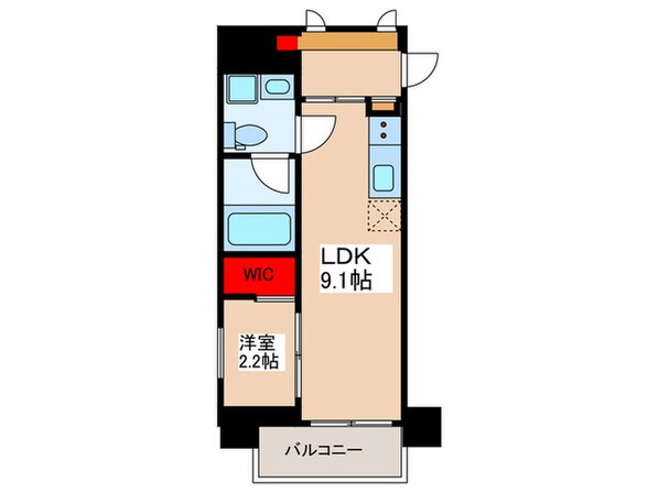 クレヴィアリグゼ錦糸町の物件間取画像